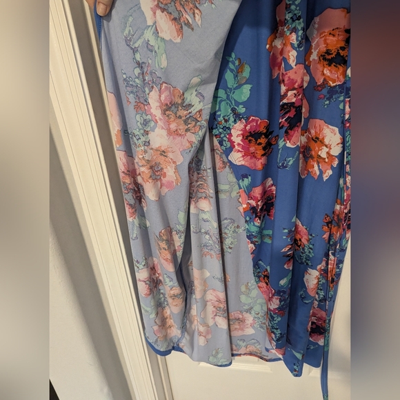 Derek Heart flowered dress 1x - Picture 4 of 6